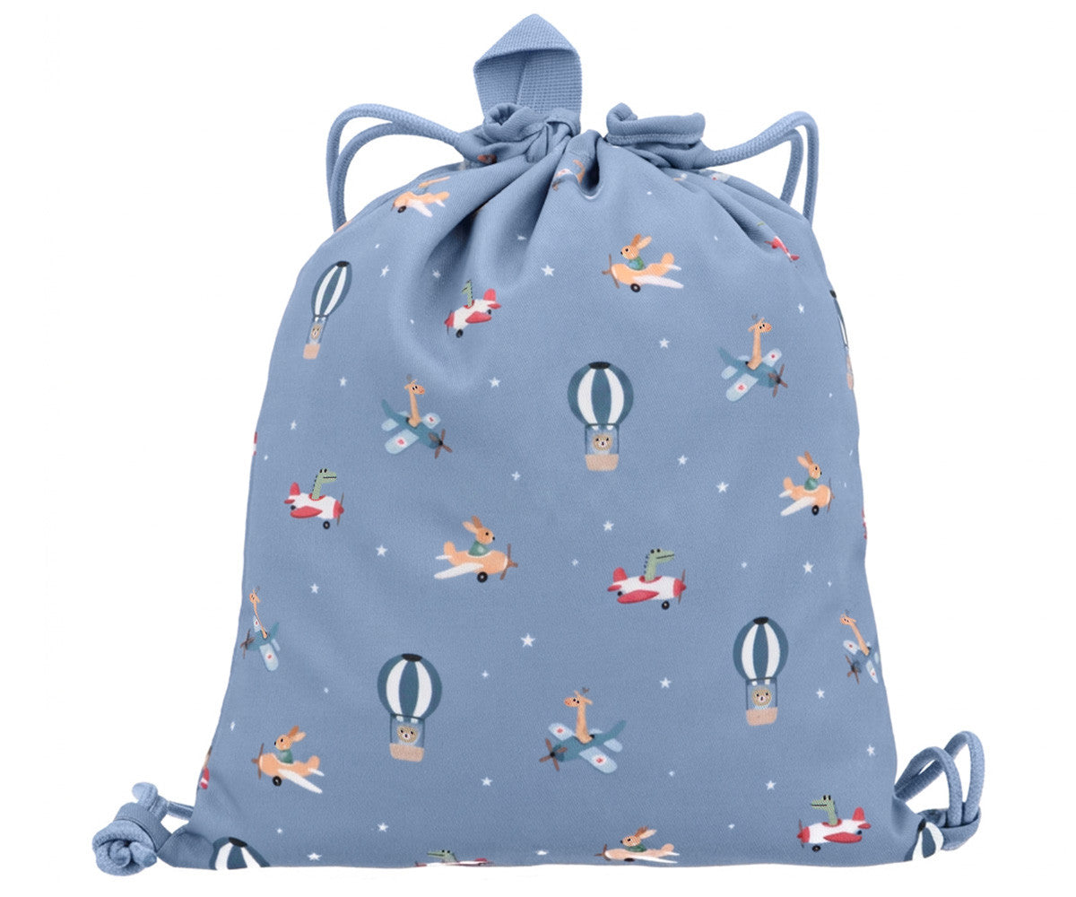Mochila Saco Tela Planes Personalizable