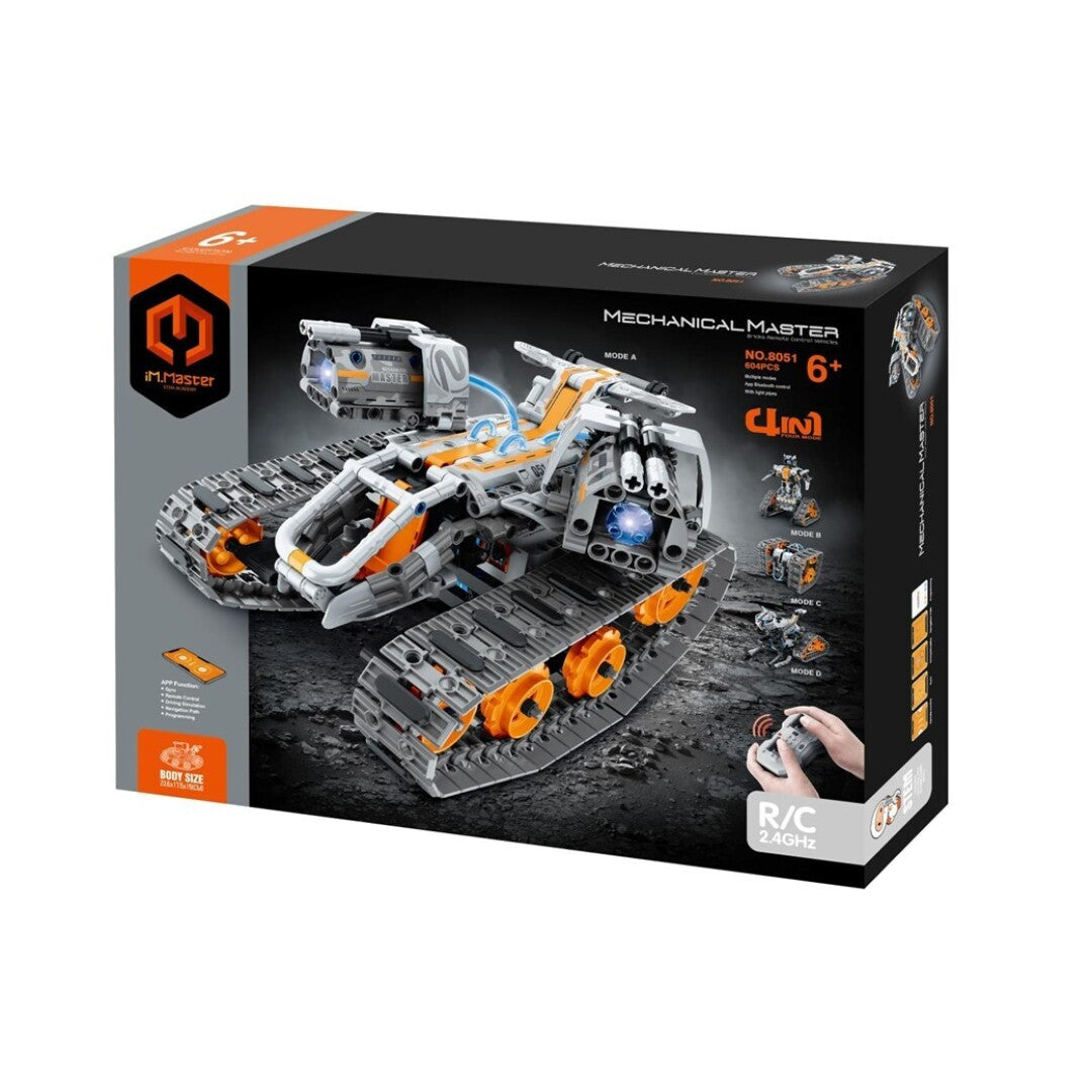 iMMaster Construcción radio control 4 en 1 - 604 pzas.