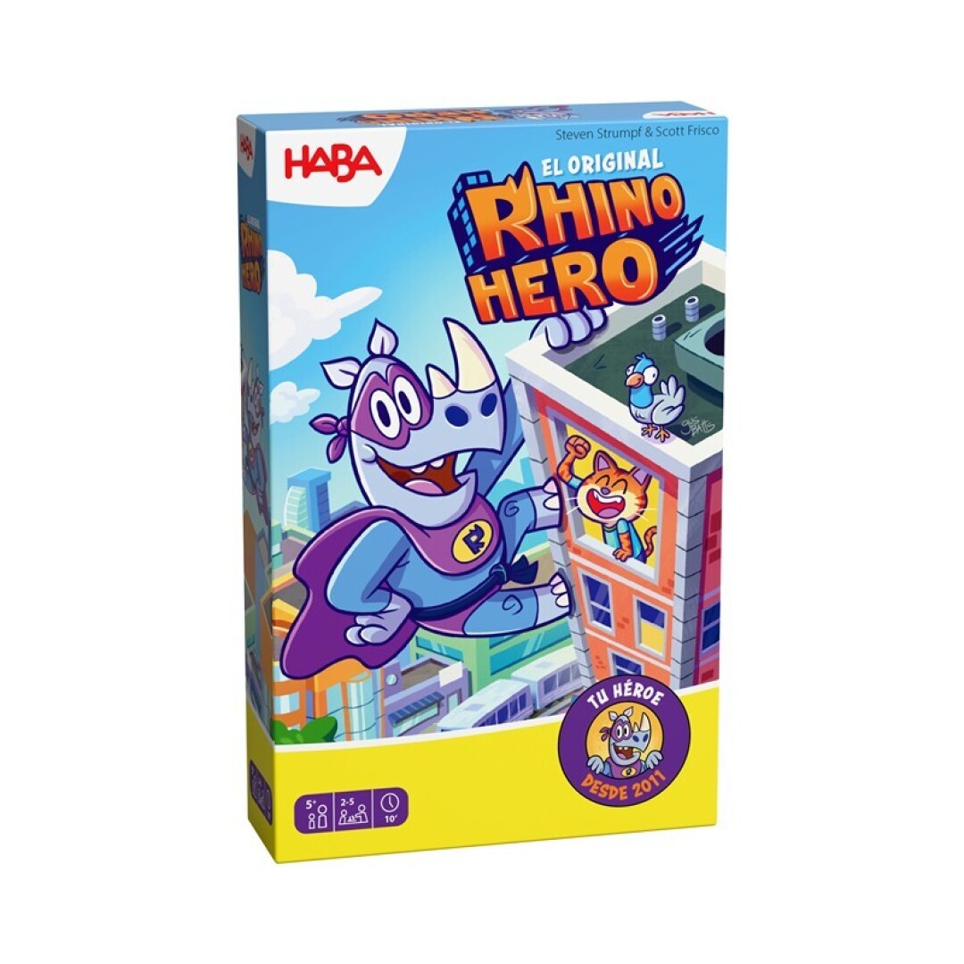 Rhino Hero - Juego de Equilibrio y Lógica para Niños (5+ años)