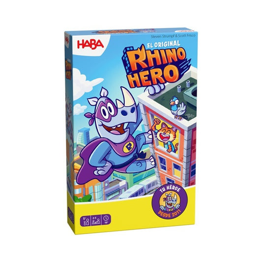 Rhino Hero - Juego de Equilibrio y Lógica para Niños (5+ años)