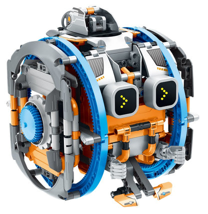 iMMaster Robot radio control azul y naranja 5 en 1 - 746 pzas.