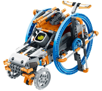 iMMaster Robot radio control azul y naranja 5 en 1 - 746 pzas.