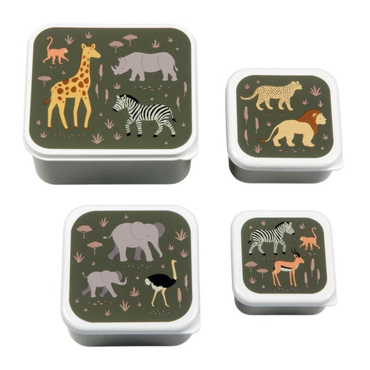 SET CAJAS SNACK SAVANNA