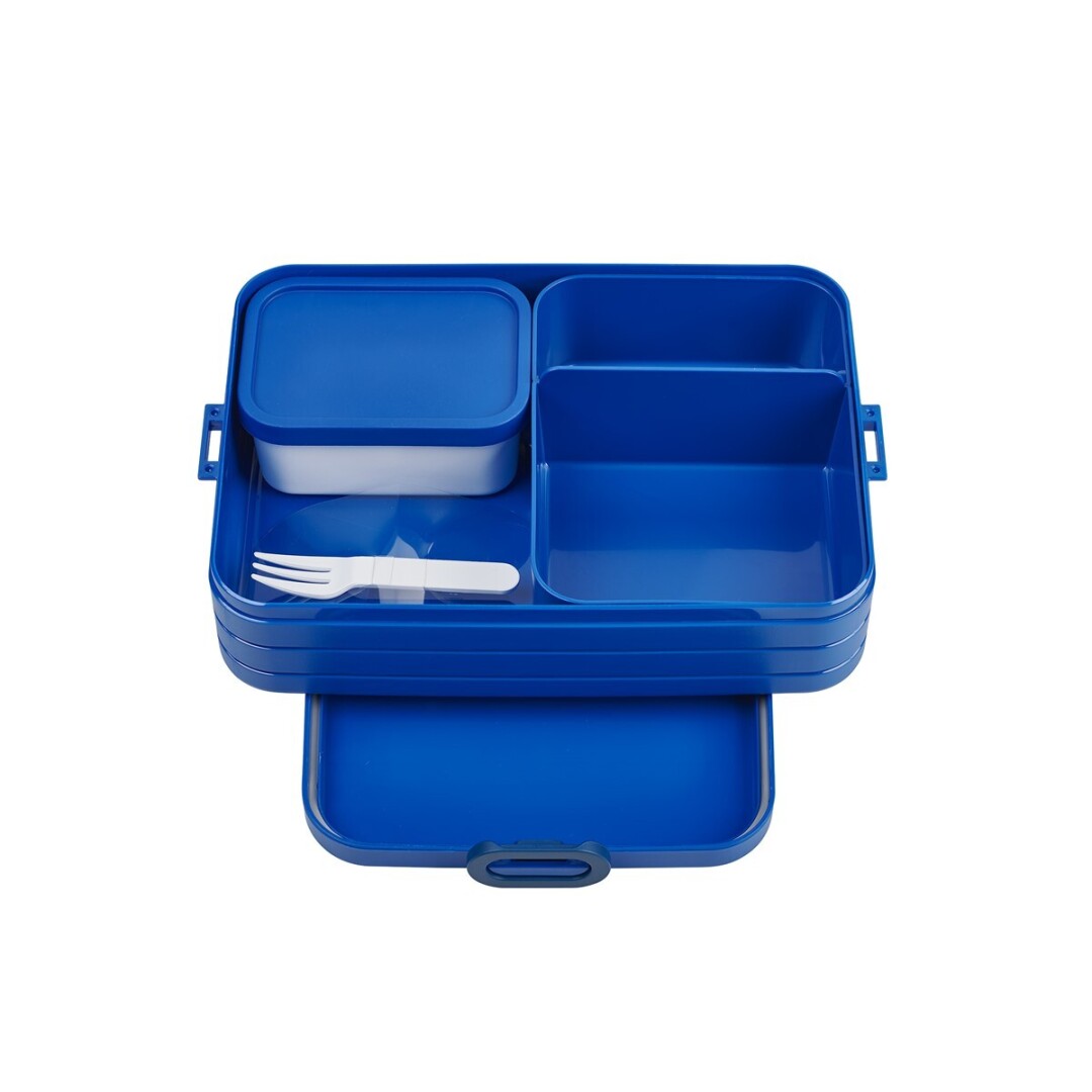 CAJA BENTO GRANDE VIVID AZUL MEPAL