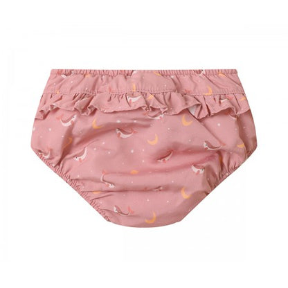 Bañador Pañal Volantes Whale Pink