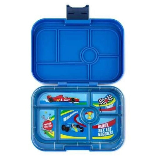 Tupper Yumbox con 6 apartados, Azul